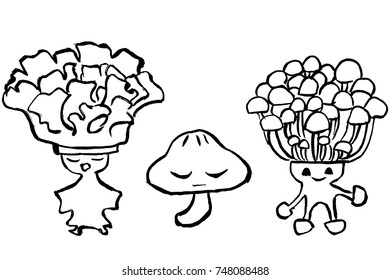 Mushroom Trio