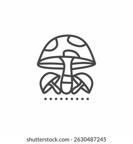 Mushroom vector collection. Illustration design for business. Stock vector.