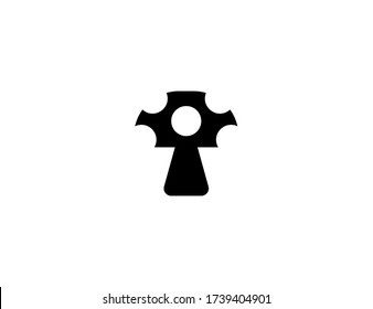 Mushroom vector flat icon. Isolated mushroom emoji illustration 