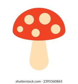 Mushroom Vector Flat Icon For Personal And Commercial Use.
