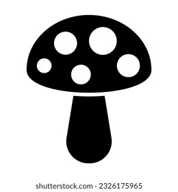 Mushroom Vector Glyph Icon For Personal And Commercial Use.
