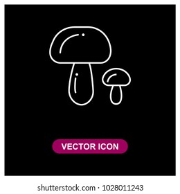 Mushroom Vector Icon