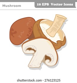 Mushroom Vector Icon
