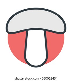 Mushroom Vector Icon