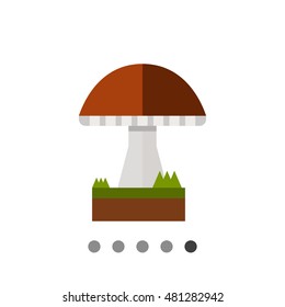 Mushroom Vector Icon