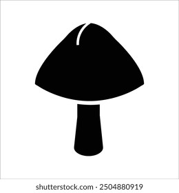mushroom vector icon line template