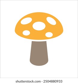 mushroom vector icon line template