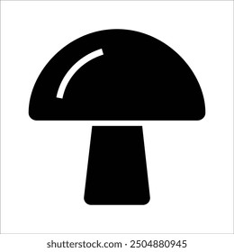mushroom vector icon line template