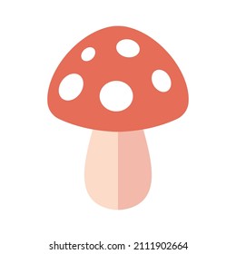 Mushroom Vector icon which is suitable for commercial work and easily modify or edit it


