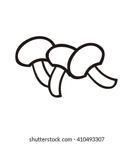 Mushroom vector illustration