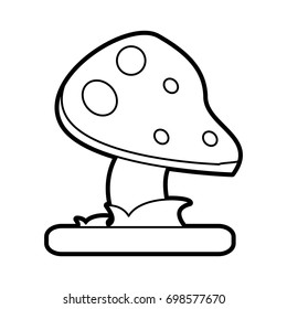 mushroom vector illustration