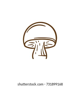 mushroom vector illustration