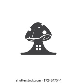 mushroom vector illustration icon design template