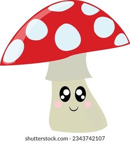 Mushroom Vector image or clip art