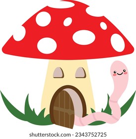 Mushroom Vector image or clip art