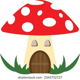 Mushroom Vector image or clip art