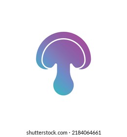 vector de hongos para presentación de icono de símbolo del sitio web