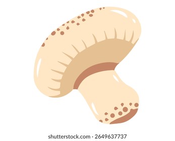 Mushroom Vegetable Cartoon Clip Art