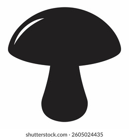 Mushroom With White Background eps
