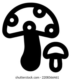 Mushrooms containing low calorie nutrients.