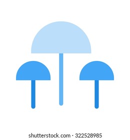 Mushrooms, food icon vector image.Can also be used for gardening. Suitable for mobile apps, web apps and print media.