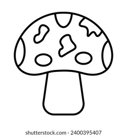 Mushrooms Icon Design For Personal And Commercial Use
