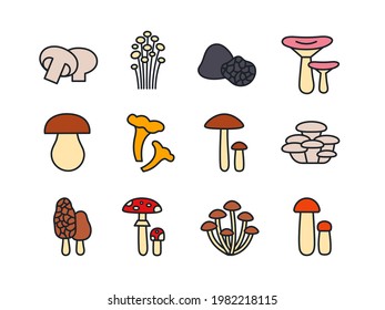 124,260 Icon Mushroom Images, Stock Photos & Vectors | Shutterstock