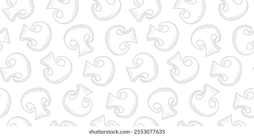 mushrooms pattern background. vintage mushroom pattern background. mushroom doodle pattern background.