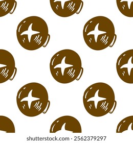 mushrooms pattern background. vintage mushroom pattern background. mushroom doodle pattern background.