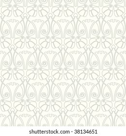 mushrooms pattern in modern style