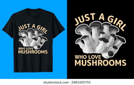 Mushrooms T shirt Design Vintage Design