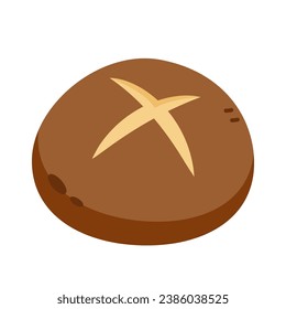 Mushrooms vector. Mushrooms on white background. Food cartoon.