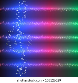 music abstract background
