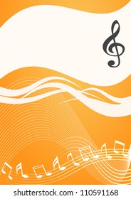 Music abstract background