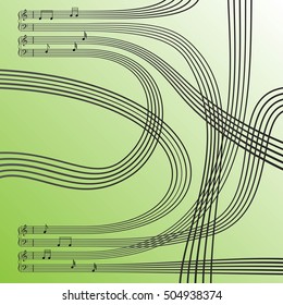 Music abstract background