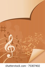 Music abstract background