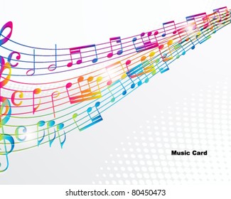 Fondo musical abstracto.