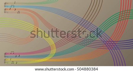 Music abstract background