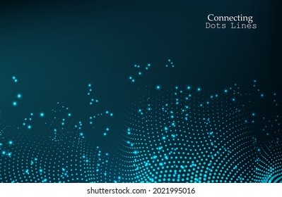 Music abstract background blue. Equalizer for music, showing sound waves with music waves, music background equalizer concept.Vector illustration. Futuristic Technology HUD Element 