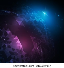 Music abstract background blue. Equalizer for music, showing sound waves with music waves, music background equalizer vector concept.
