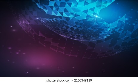 Music abstract background blue. Equalizer for music, showing sound waves with music waves, music background equalizer vector concept.