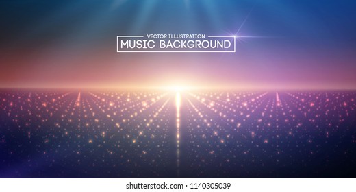 Music abstract background. Eps10 vector illustration.