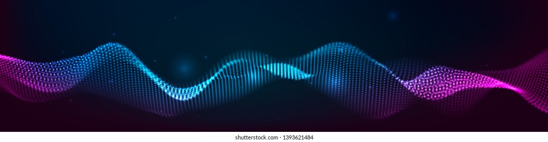 Music abstract background. Equalizer for music, showing sound waves with musical waves, the concept of a music equalizer vector.