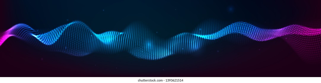 Music abstract background. Equalizer for music, showing sound waves with musical waves, the concept of a music equalizer vector.