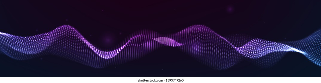 Music abstract background. Equalizer for music, showing sound waves with musical waves, the concept of a music equalizer vector.