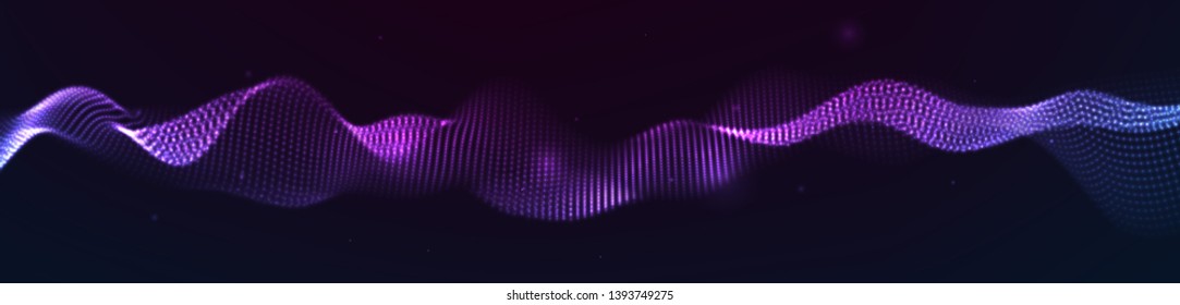Music abstract background. Equalizer for music, showing sound waves with musical waves, the concept of a music equalizer vector.