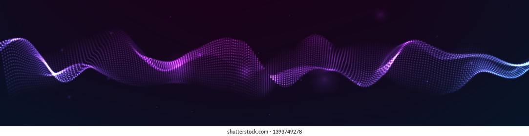 Music abstract background. Equalizer for music, showing sound waves with musical waves, the concept of a music equalizer vector.