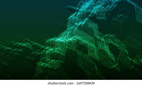 Music abstract background. Equalizer for music, showing sound waves with music waves, music background equalizer vector concept. Eps10 vector illustration.