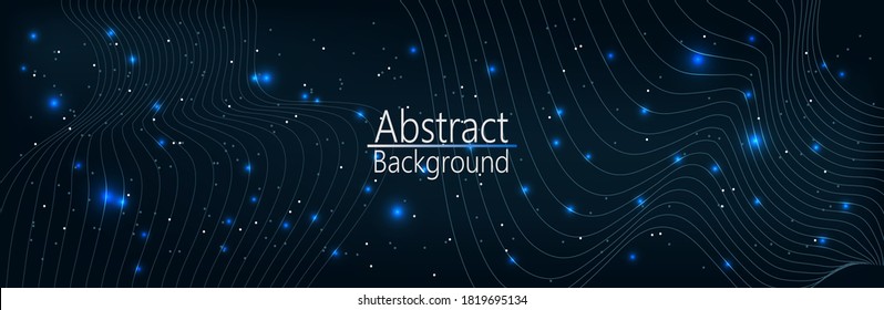 Music abstract blue background. Equalizer for music, showing sound waves with music waves, music background equalizer vector concept. Vector illustration EPS10.