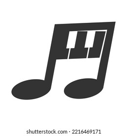 Music abstract logo Icon Illustration Brand Identity